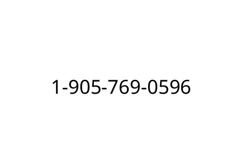 1-905-769-0596