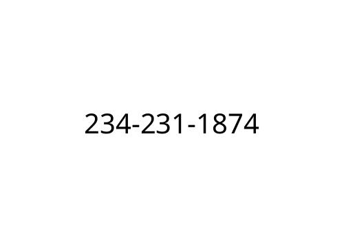 234-231-1874