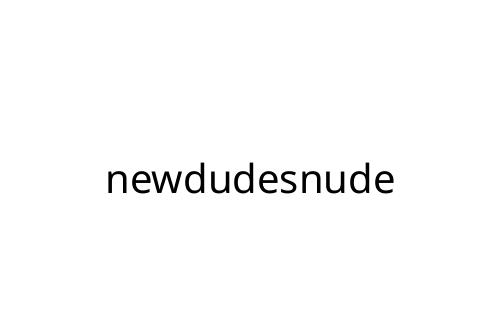 newdudesnude
