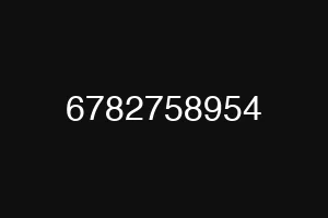 6782758954