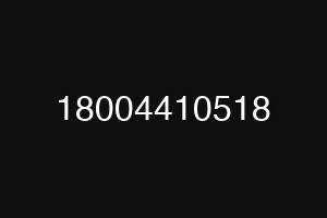 18004410518