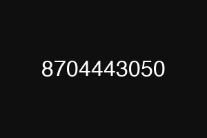 8704443050