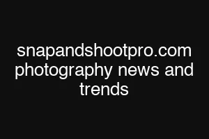 snapandshootpro.com photography news and trends