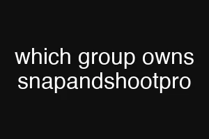 which group owns snapandshootpro